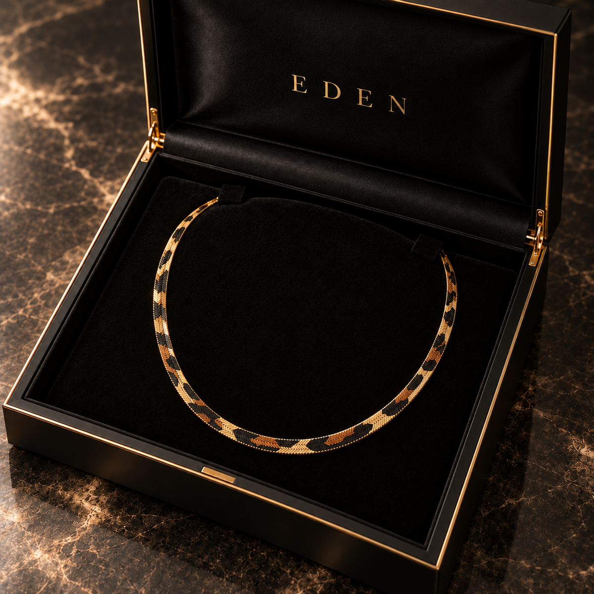 EDEN™ 金鱗 スネークチェーンネックレス